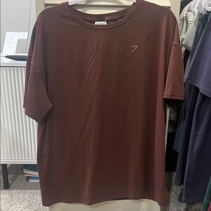 Gymshark X Whitney Simmons Rekindle Brown Oversized Tee